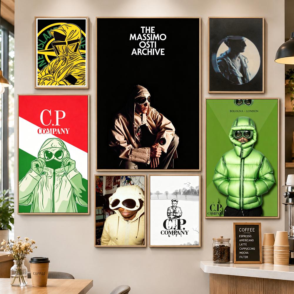 Office Tech Wear - Poster Gaya Techwear dari CP Company,