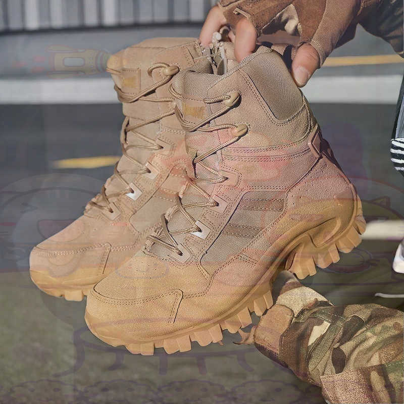 Office Tech Wear - Tan Long Barrel Deadlift Sepatu Kasual