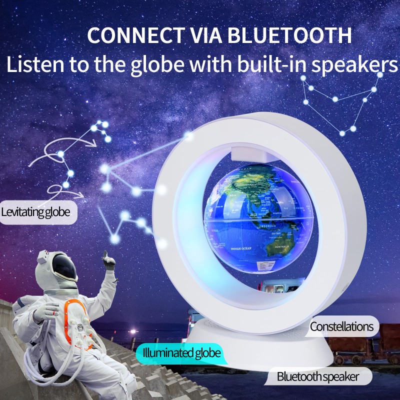 Lampu Speaker Bluetooth Levita - Cool Office Tech Gadgets ulasan dan harga