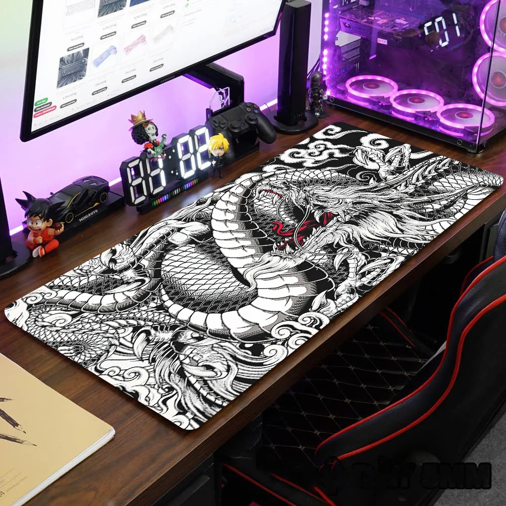 Alas Mouse Gamer Motif Naga Be - Office Desk Tech Accessories ulasan dan harga