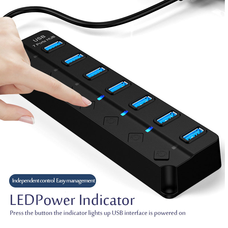 Hub USB USB 3.0 Adaptor Daya M - Multi Port Usb Hub ulasan dan harga