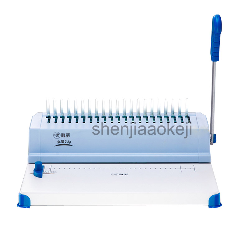 Mesin penjilid tipe sisir ukur - Binding Machine Comb ulasan dan harga