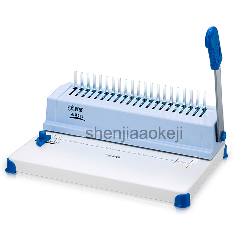 Mesin penjilid tipe sisir ukur - Binding Machine Comb ulasan dan harga