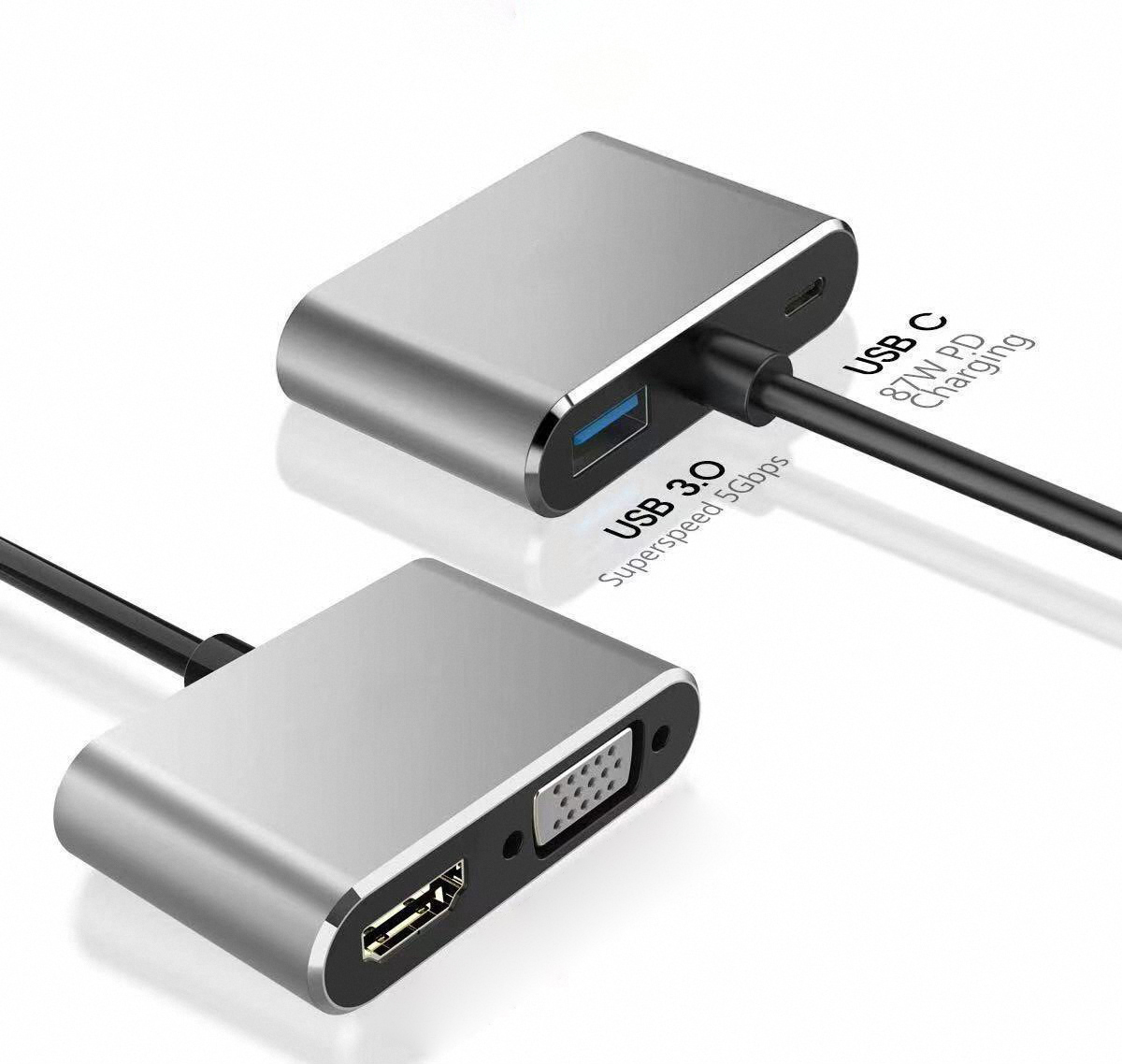 Kabel Video HD 4K USB Type C k - Docking Station Usb C ulasan dan harga