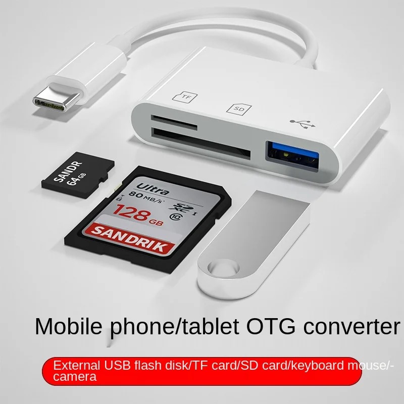 3-in-1, Adaptor Hub Konverter  - Multi Port Usb Hub ulasan dan harga