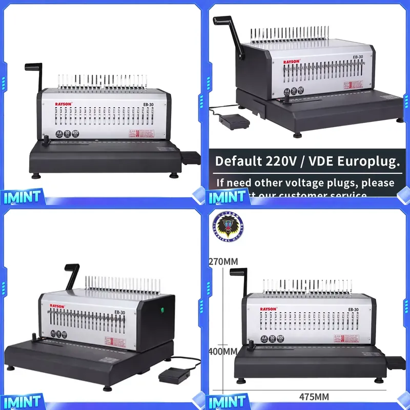 Mesin Penjilid Kertas Elektrik - Binding Machine Comb ulasan dan harga
