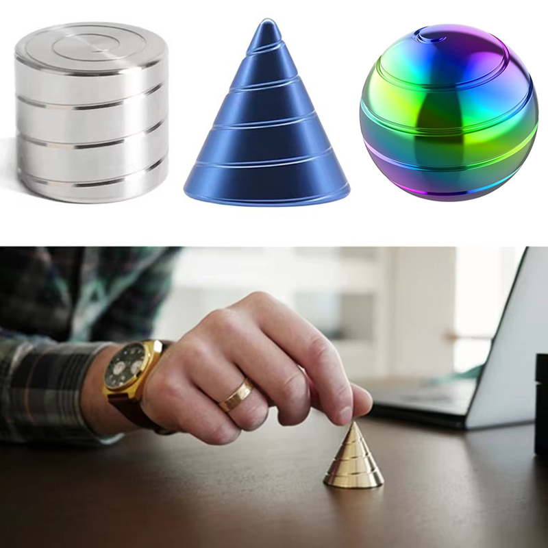 Mainan Meja Putar Kinetik Ilus - Cool Office Tech Gadgets ulasan dan harga
